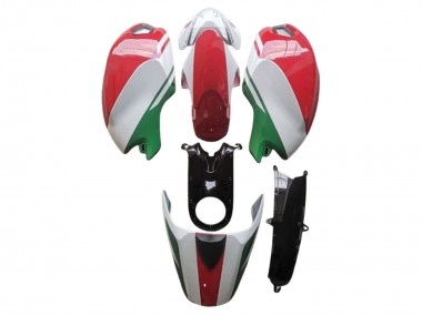 Purchase 2008-2012 Ducati Monster 696 796 1100 1100S Motorcycle Fairings - White Red Green Canada