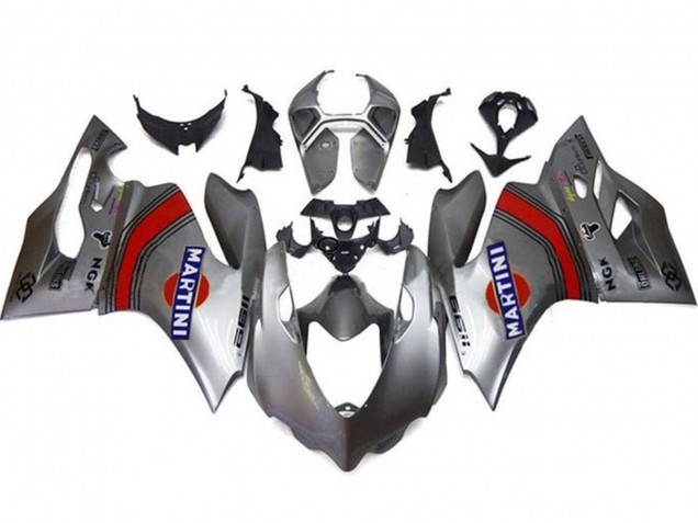 2011-2014 Ducati Panigale 1199 Motorcycle Fairings - Silver Red Blue Martini Canada