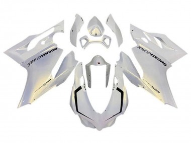 Purchase 2011-2014 Ducati Panigale 1199 Motorcycle Fairings - Pearl White Corse Canada