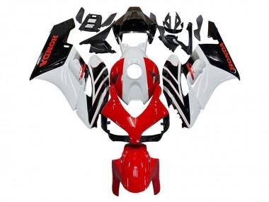 Purchase 2004-2005 Honda CBR1000RR Motorcycle Fairing - White Red Glossy Black Stripe Canada