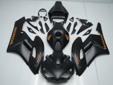 Purchase 2004-2005 Honda CBR1000RR Motorcycle Fairings - Matte Black Orange Decals Canada