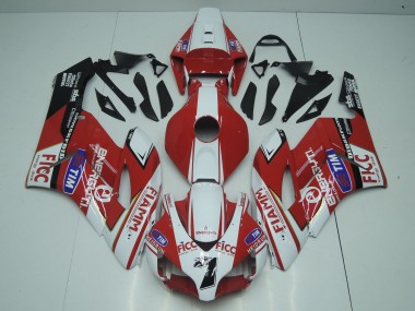 Purchase 2004-2005 Honda CBR1000RR Motorcycle Fairings - White Red Blue Black Fiamm Ficc 7 Canada