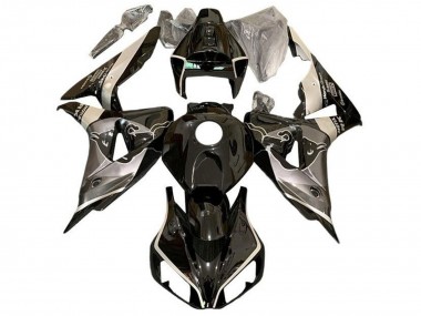 Purchase 2006-2007 Honda CBR1000RR Motorcycle Fairings - Grey Glossy Black Bull Canada