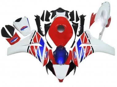 Purchase 2008-2011 Honda CBR1000RR Motorcycle Fairings - White Red Blue Black Stripe Canada
