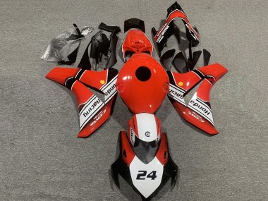 Purchase 2008-2011 Honda CBR1000RR Motorcycle Fairings - Red White Glossy Black 24 Canada