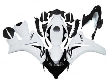Purchase 2008-2011 Honda CBR1000RR Motorcycle Fairings - White Glossy Black Canada