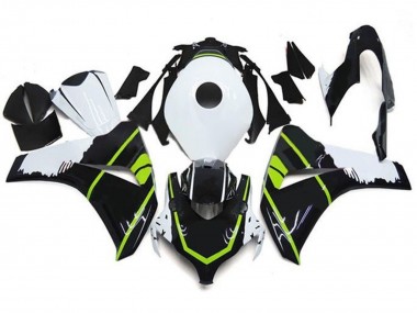 Purchase 2008-2011 Honda CBR1000RR Motorcycle Fairings - White Green Glossy Black Canada
