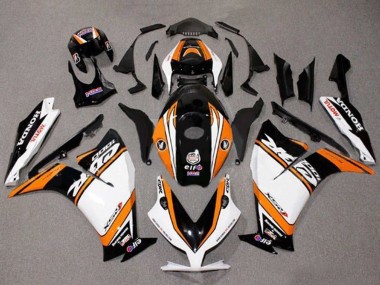 Purchase 2012-2016 Honda CBR1000RR Motorcycle Fairings - White Orange Glossy Black Canada