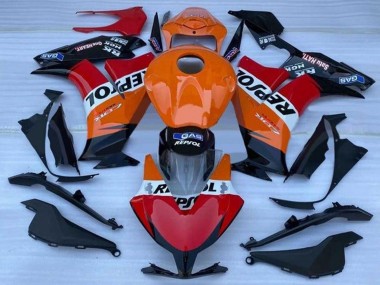 Purchase 2012-2016 Honda CBR1000RR Motorcycle Fairing - Orange White Red Glossy Black Repsol Canada