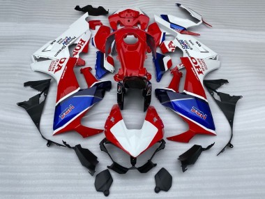 Purchase 2017-2023 Honda CBR1000RR Motorcycle Fairings - White Red Blue HRC Canada