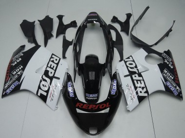 Purchase 1996-2007 Honda CBR1100XX Blackbird Motorcycle Fairings - Glossy Black White Red Repsol Canada