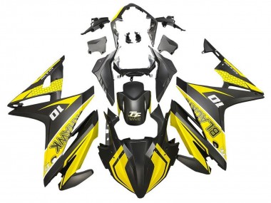 Purchase 2016-2018 Honda CBR500R Motorcycle Fairings - Yellow Matte Black Canada