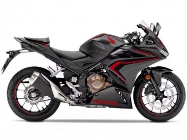 Purchase 2019-2021 Honda CBR500R Motorcycle Fairings - Matte Black Red Black Canada