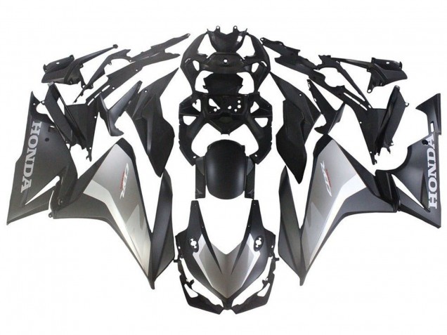 2022-2023 Honda CBR500R Abs Motorcycle Fairings - Silver Grey Matte Black Canada