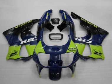 Purchase 1994-1995 Honda CBR900RR 893 Motorcycle Fairings - Blue Green Glossy Black Canada