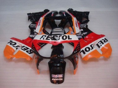 Purchase 1994-1995 Honda CBR900RR 893 Motorcycle Fairings - Orange White Red Glossy Black Repsol Canada