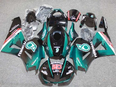 Purchase 2013-2023 Honda CBR600RR Motorcycle Fairings - Teal Blue Glossy Black Petronas 20 Canada