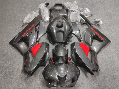 Purchase 2013-2023 Honda CBR600RR Motorcycle Fairings - Faux Carbon Fiber Red Canada
