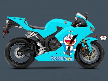 Purchase 2013-2023 Honda CBR600RR Motorcycle Fairings - Light Blue Doraemon Canada