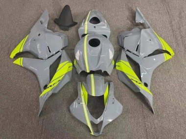Purchase 2007-2008 Honda CBR600RR Motorcycle Fairings - Nardo Grey Neon Yellow Canada