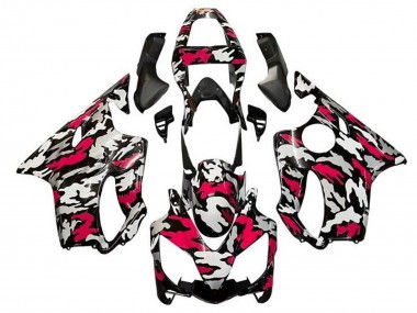 Purchase 2001-2003 Honda CBR600 F4i Motorcycle Fairings - Black Red Grey Camouflage Canada