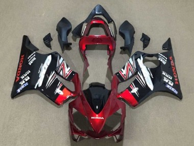 Purchase 2001-2003 Honda CBR600 F4i Motorcycle Fairings - Candy Red Glossy Black Canada