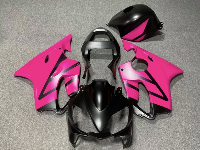 2001-2003 Honda CBR600 F4i Motorcycle Fairings - Pink Matte Black Canada
