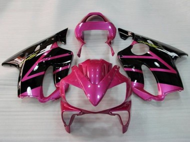 Purchase 2001-2003 Honda CBR600 F4i Motorcycle Fairings - Pink Glossy Black Stripe Canada