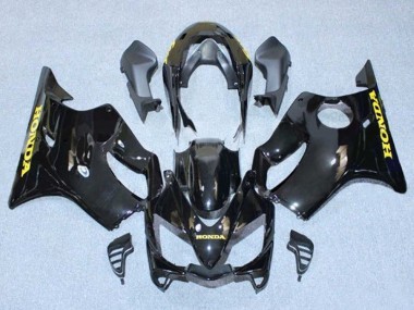 Purchase 2004-2007 Honda CBR600 F4i Motorcycle Fairings - Glossy Black Gold Decals Canada