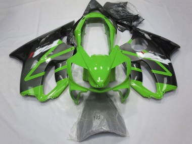 Purchase 2004-2007 Honda CBR600 F4i Motorcycle Fairings - Green Grey Glossy Black Canada