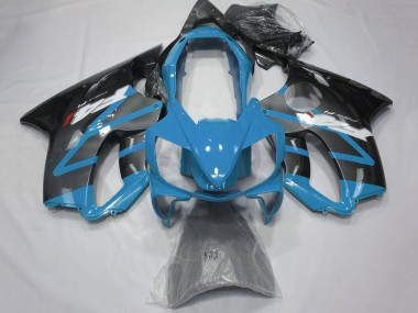 Purchase 2004-2007 Honda CBR600 F4i Motorcycle Fairings - Light Blue Grey Glossy Black Canada
