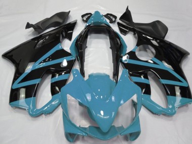 Purchase 2004-2007 Honda CBR600 F4i Motorcycle Fairings - Light Blue Glossy Black Canada