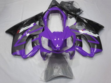 Purchase 2004-2007 Honda CBR600 F4i Motorcycle Fairings - Purple Grey Glossy Black Canada