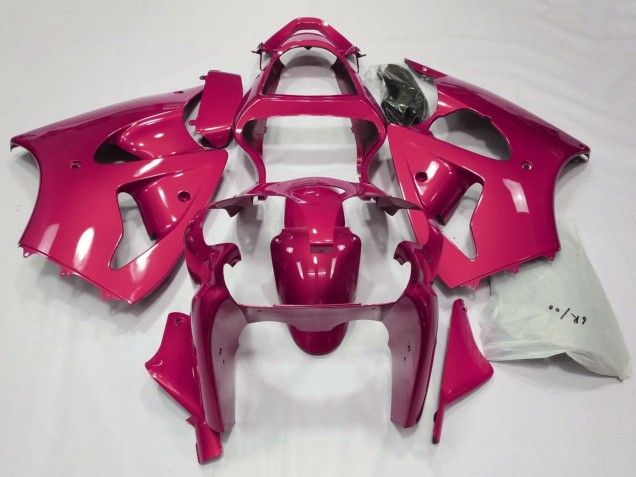 2000-2002 Kawasaki ZX6R Motorcycle Fairings - Hot Pink Canada