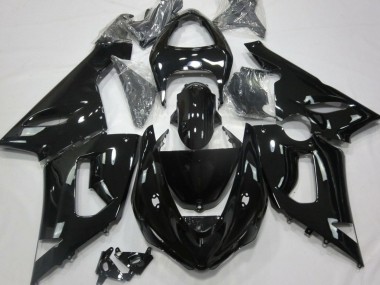 Purchase 2005-2006 Kawasaki ZX6R Motorcycle Fairings - Glossy Black Canada