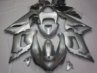 Purchase 2005-2006 Kawasaki ZX6R Motorcycle Fairings - Silver Canada
