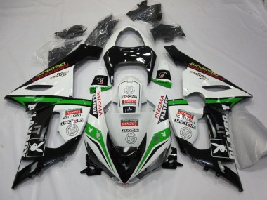 Purchase 2005-2006 Kawasaki ZX6R Motorcycle Fairings - White Black Green Red Rizoma Playboy Canada