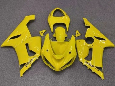 Purchase 2005-2006 Kawasaki ZX6R Motorcycle Fairings - Yellow Canada
