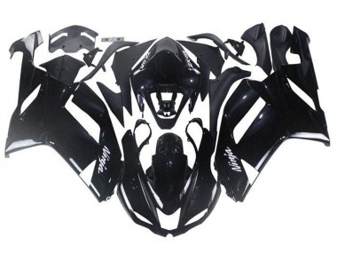 Purchase 2007-2008 Kawasaki ZX6R Abs Motorcycle Fairings - Glossy Black Canada