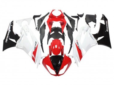 Purchase 2009-2012 Kawasaki ZX6R Motorcycle Fairings - Red White Black Canada