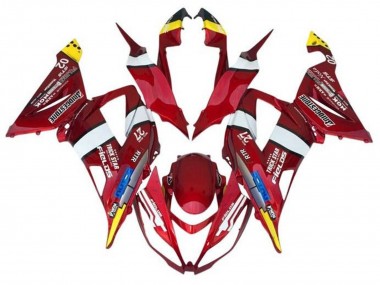 Purchase 2013-2018 Kawasaki ZX6R Motorcycle Fairings - Red Yellow White Blue Canada
