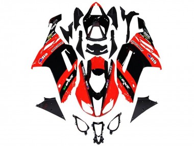 Purchase 2013-2018 Kawasaki ZX6R Motorcycle Fairings - Red Black Elf Canada