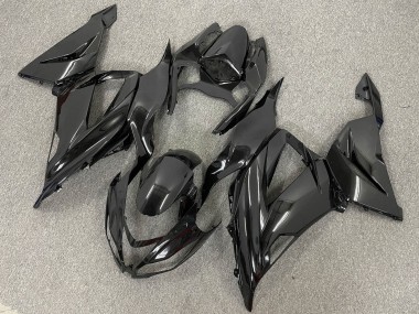 Purchase 2013-2018 Kawasaki ZX6R Bike Fairings - Glossy Black Matte Black Canada