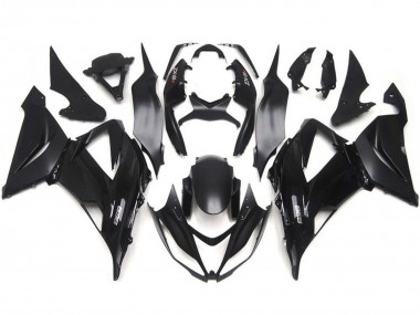 Purchase 2013-2018 Kawasaki ZX6R Motorcycle Fairing Kits - Glossy Black Matte Black Canada