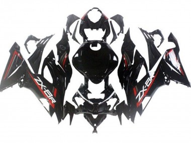 Purchase 2019-2022 Kawasaki ZX6R Motorcycle Fairings - Glossy Black Red Canada