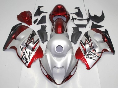 Purchase 1996-2007 Suzuki GSXR1000 Motorcycle Fairings - Silver Candy Red Black Canada