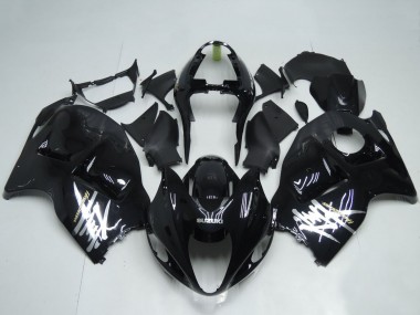 Purchase 1996-2007 Suzuki GSXR1000 Motorcycle Fairings - Glossy Black White Decal Canada