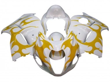 Purchase 2008-2020 White Yellow Tribal Suzuki GSXR 1300 Hayabusa Motorcycle Fairings Canada