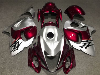 Purchase 2008-2020 Silver Dark Red Suzuki GSXR 1300 Hayabusa Motorcycle Fairings Canada