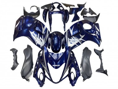 Purchase 2008-2020 Dark Blue Silver White Suzuki GSXR 1300 Hayabusa Motorcycle Fairings Canada